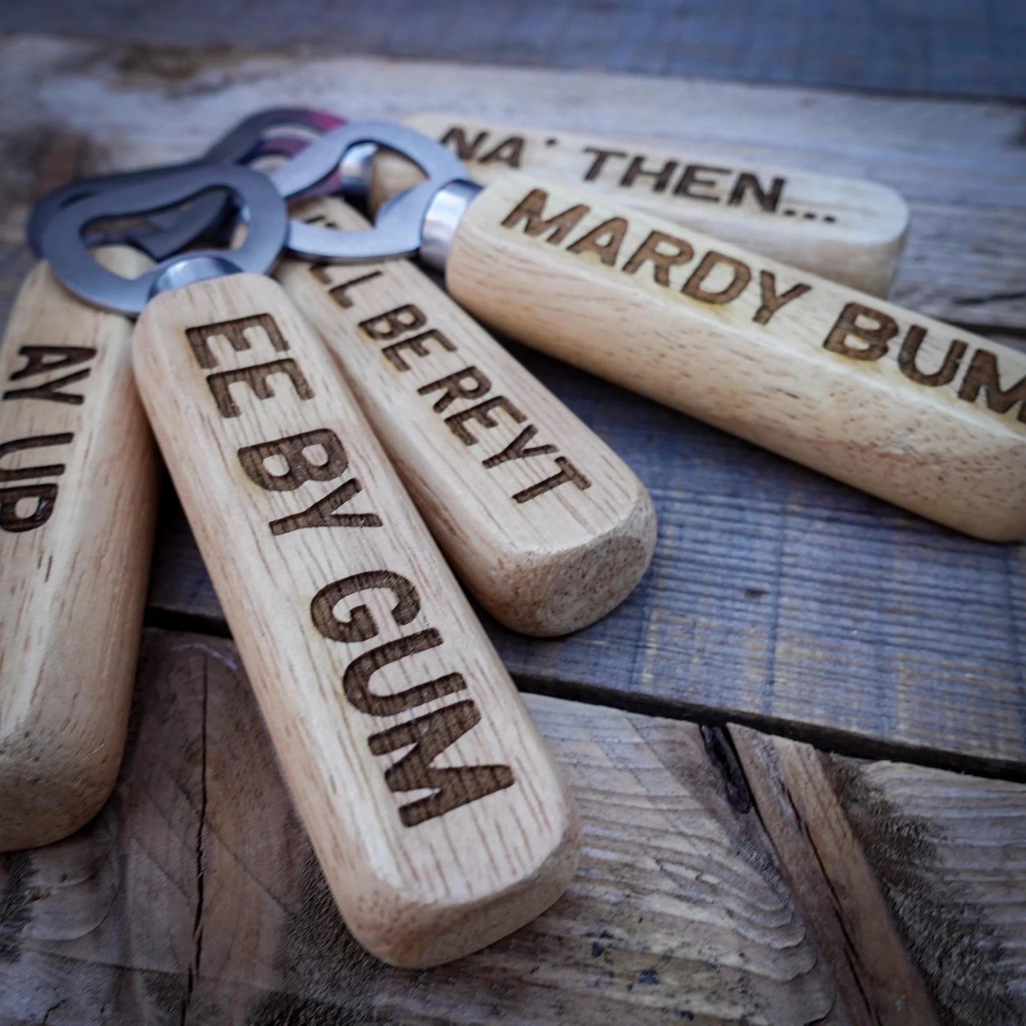 The Ultimate Yorkshire Companion: Introducing Our Yorkshire Sayings Bottle Openers
