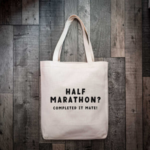 Completed It Mate Bold Marathon Tote Bag