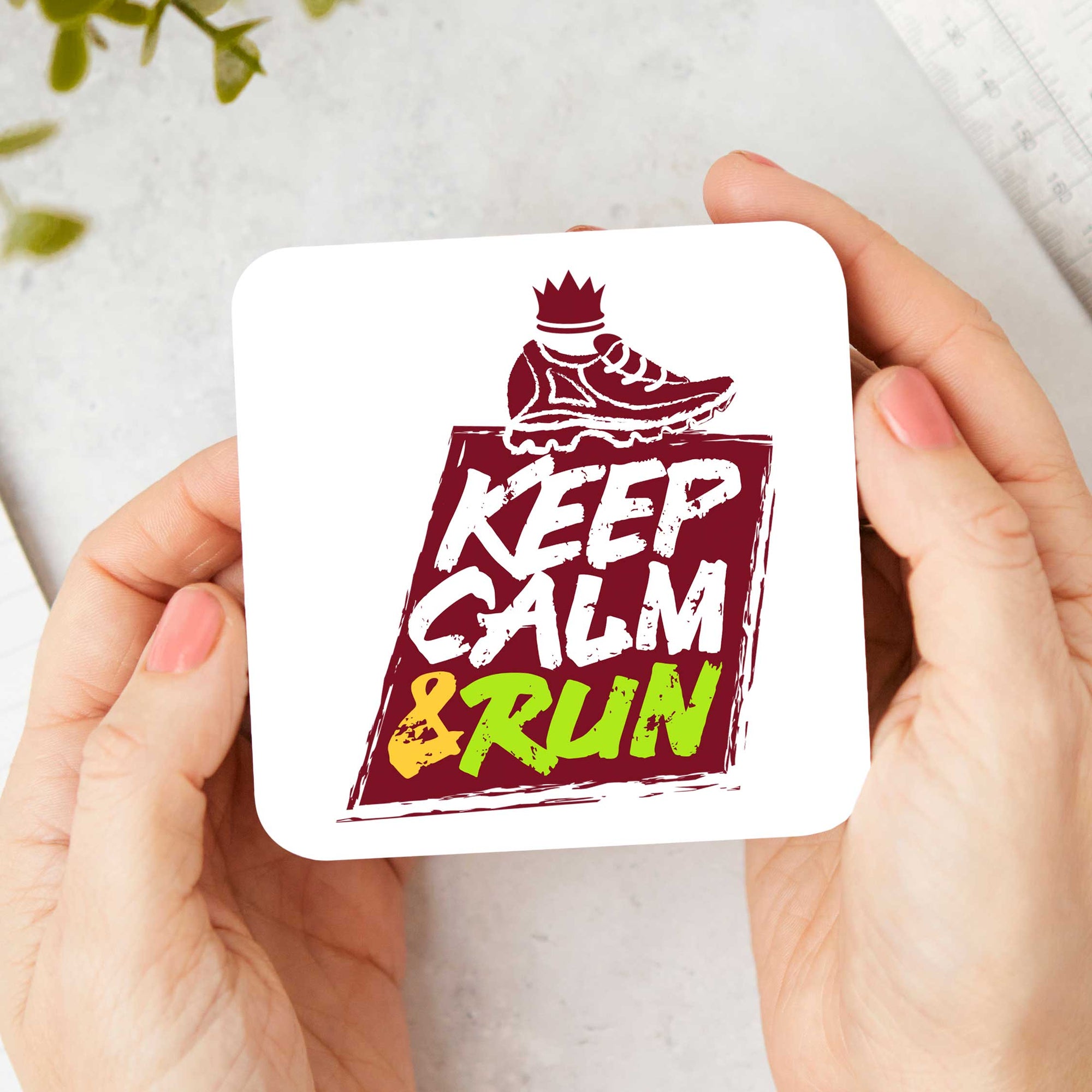 Keep Calm & Run Running Coaster