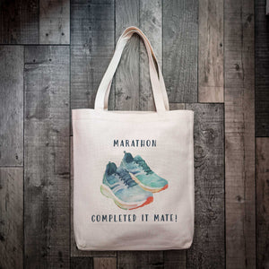 Completed It Mate Running Tote Bag