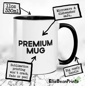 Personalised Edinburgh 26.2 Finishers Mug | Premium Marathon Mug