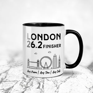 Personalised London 26.2 Finishers Mug | Premium Marathon Mug