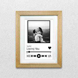 Personalised Song & Photo Print : Celebrate Your Friendship or Wedding