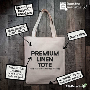 Personalised Cool Teacher Club Teacher Tote Bag