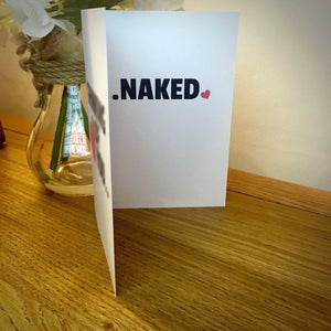 All I Want For Christmas Is You..... Naked Christmas Card
