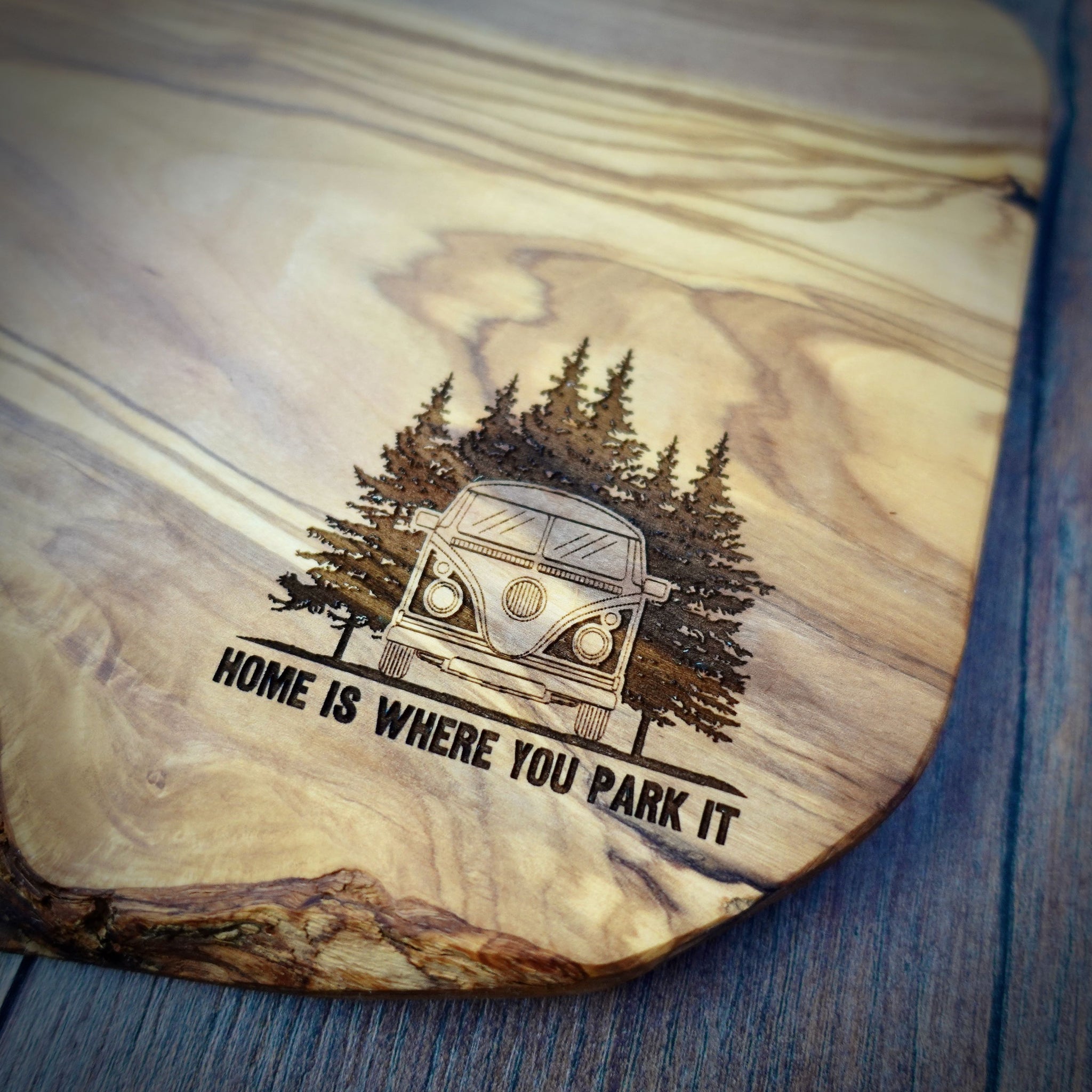 Medium Camper Cutting Board - The Good Tree