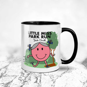 Little Miss Park Run Personalised Running Mug