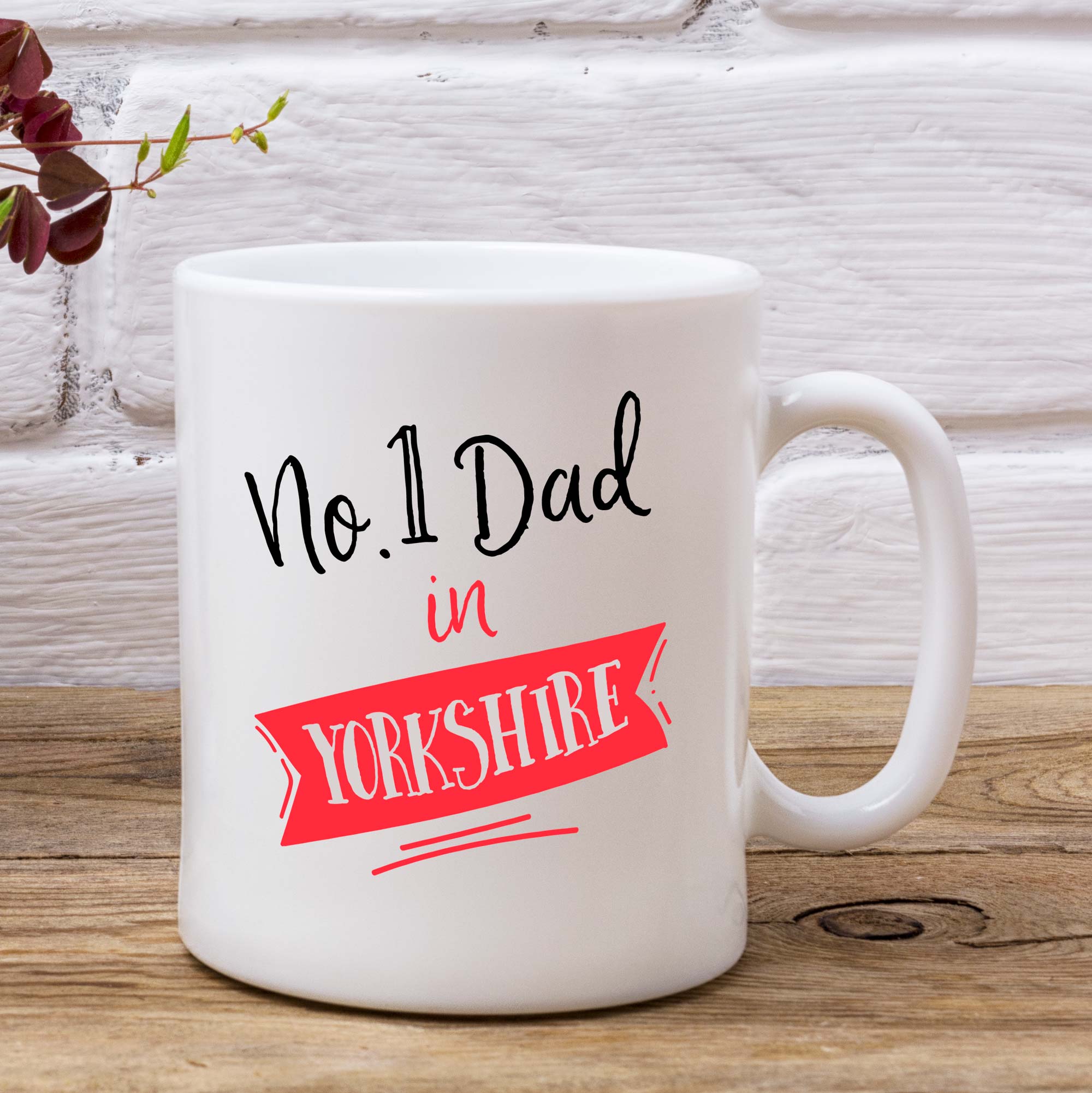 No.1 Dad In... Personalised Mug