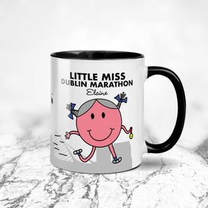 Little Miss Dublin Marathon Personalised Running Mug