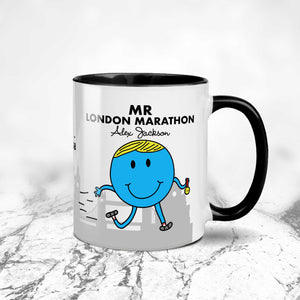 Mr London Marathon Personalised Running Mug